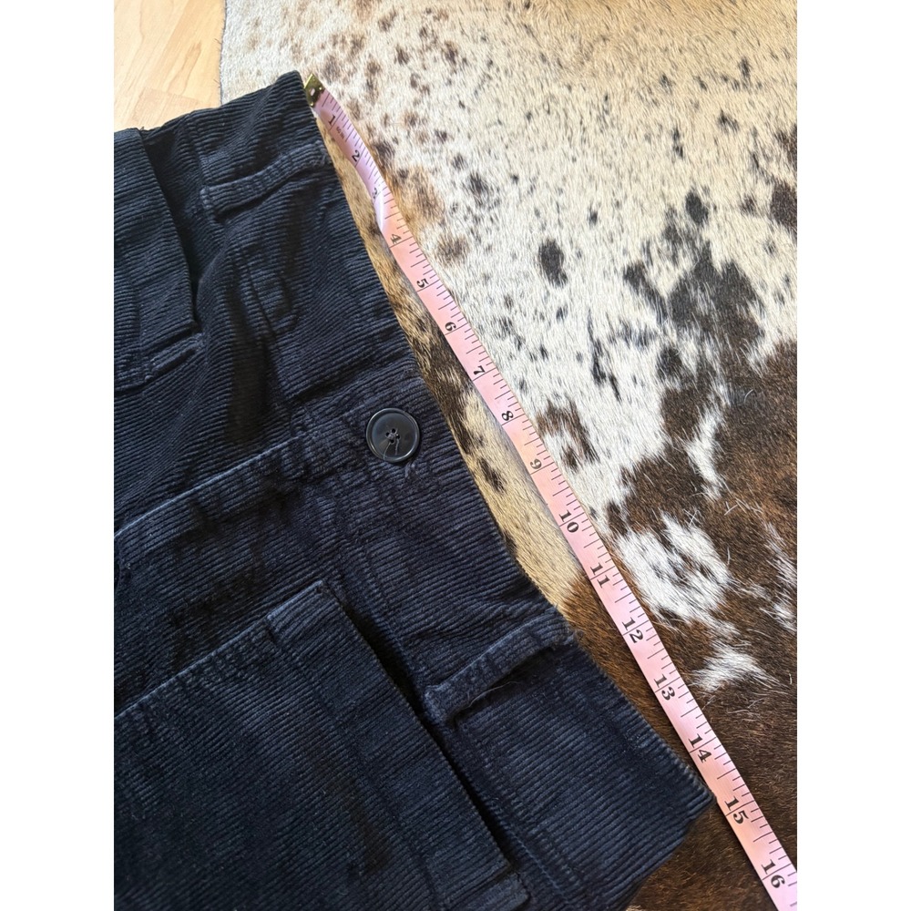 MAEVE ANTHROPOLOGIE Black Corduroy The Colette Pants Size 30 - Picture 7 of 9